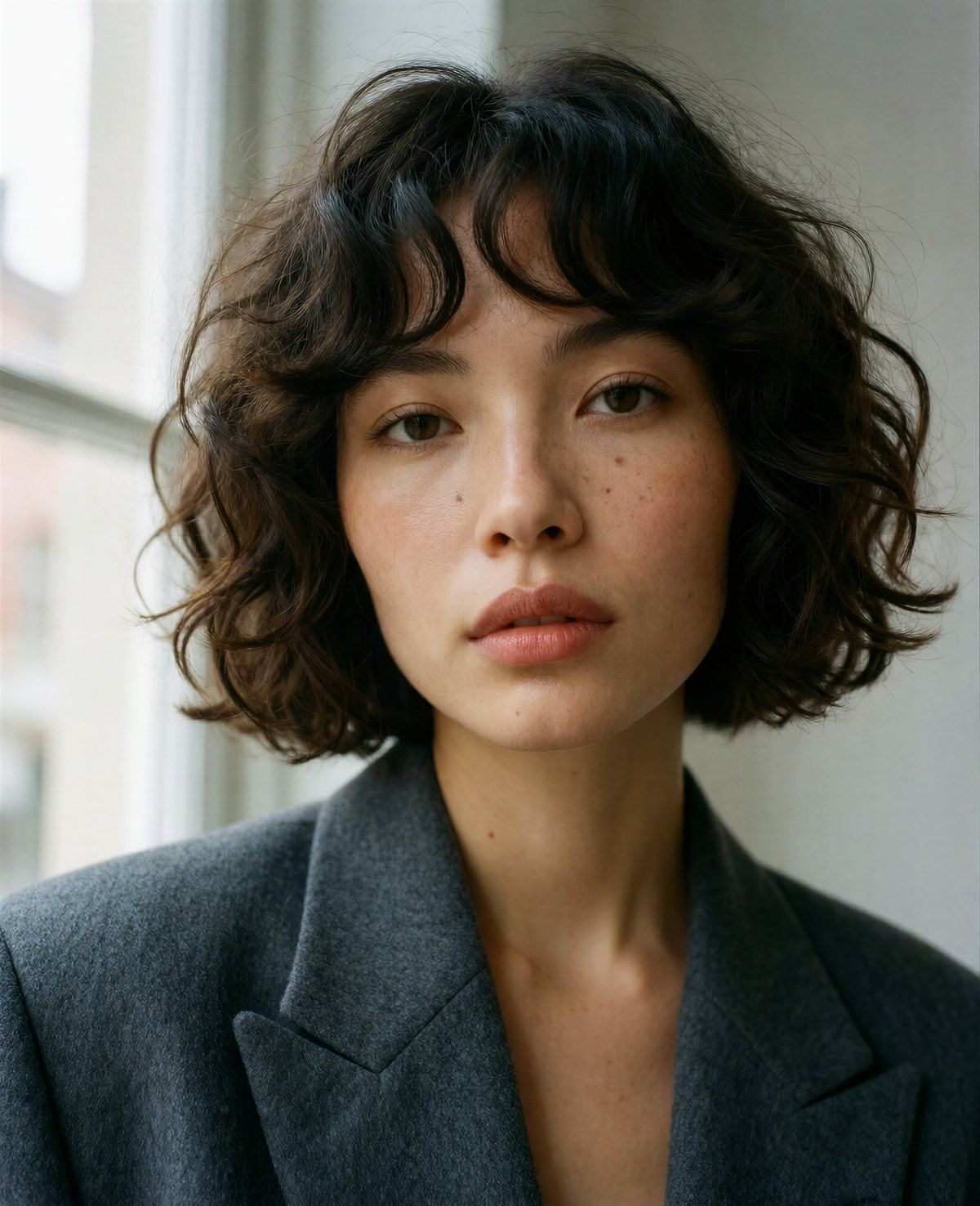 Mira — a portrait by the window